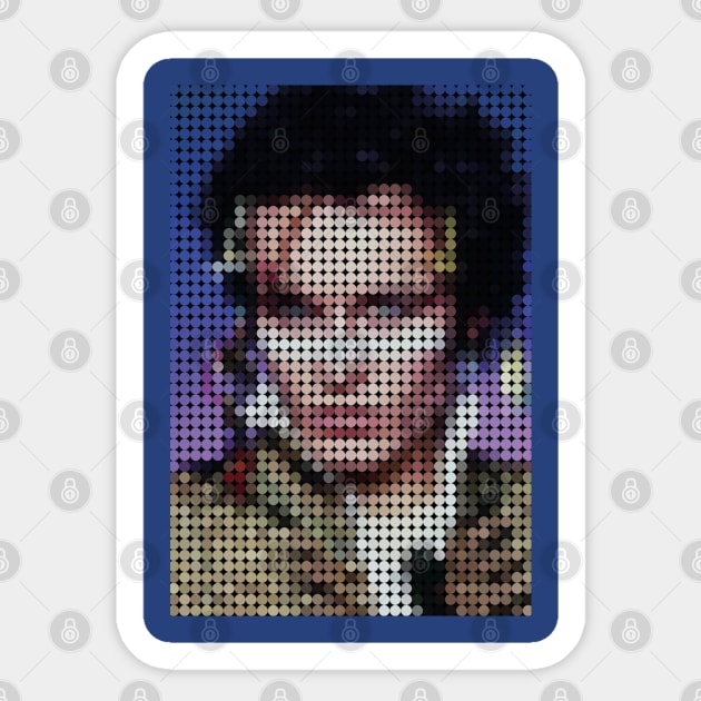 Adam Ant Dot Art Design Sticker by PengellyArt